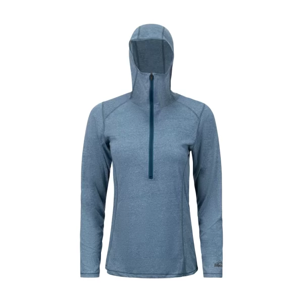 womens__zip_hooded_long_s_3.webp SYNC Performance Women'S 1/2 Zip Hooded Long Sleeve | Base Layer | | Layers + Vests