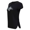 womens_glacier_tee_black__1.webp SYNC Performance Women'S Glacier Tee- Black | Cotton Tee Shirt | | T-Shirts