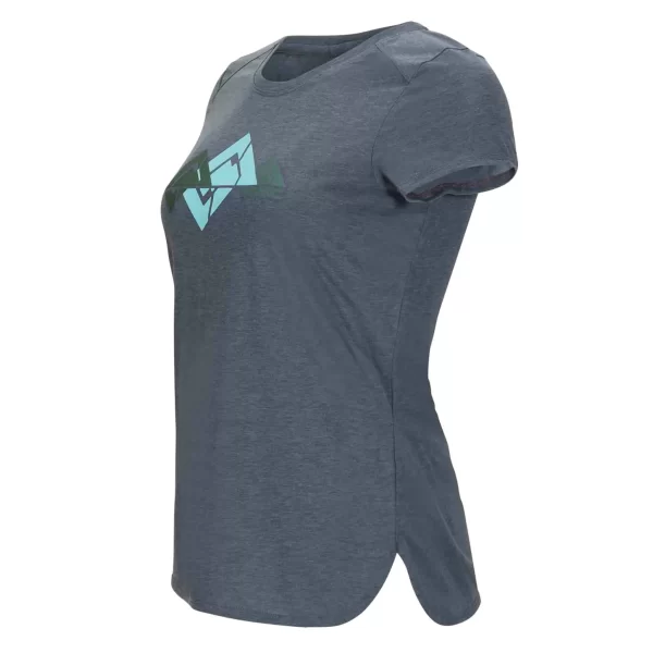 womens_glacier_tee_phanto_1.webp SYNC Performance Women'S Glacier Tee- Phantom | Cotton Tee Shirt | | T-Shirts
